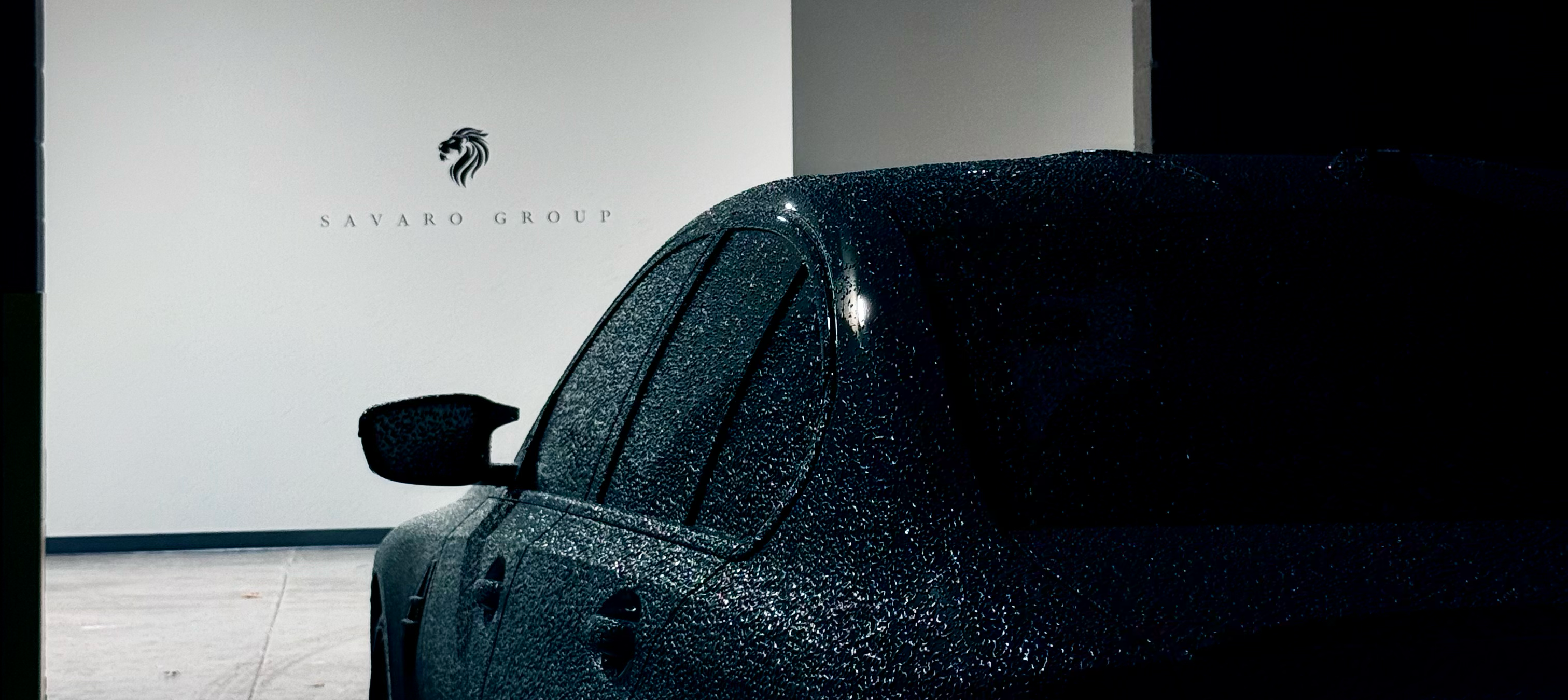 BMW in front of SAVARO shop in Marietta Atlanta Georgia